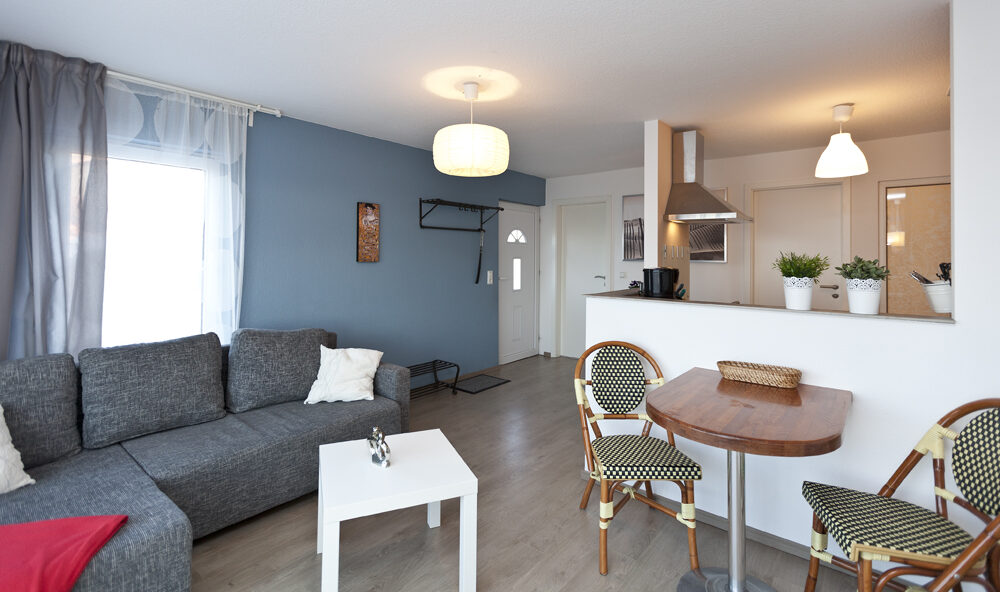 Kleine Ferienwohnung: Wohnraum