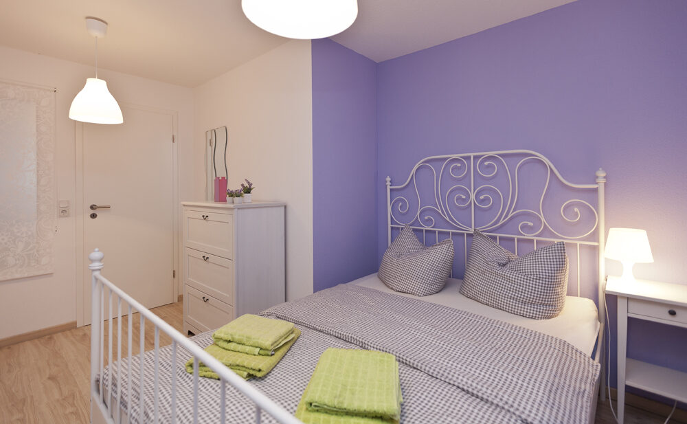 Kleine Ferienwohnung: Schlafzimmer