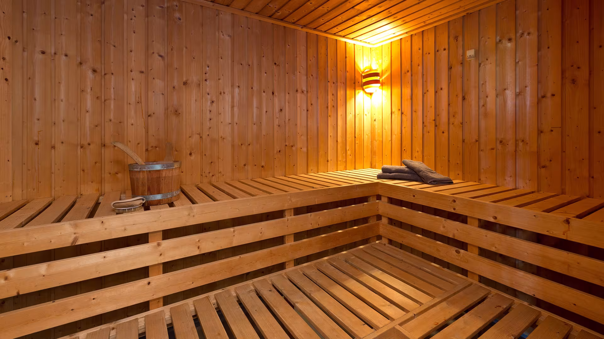 Sauna in the holiday house in Jabel